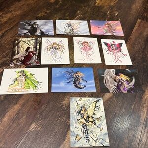 Set Of 11 Nene Thomas Post Cards Y2K